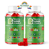 Combo com 2 potes de Sem Birra Kids — 60 balinhas supernutritivas